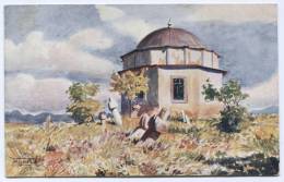 KOSOVO - Prizren, Tomb, Art Postcard - Kosovo