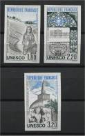 FRANCE, UNESCO OFFICIALS 1985,  Protected Sites,  IMPERFORATED  MNH - Ohne Zuordnung