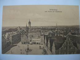 (1/1/27) AK Wittenberg "vom Turme Der Stadtkirche" Von 1908 - Wittenberg