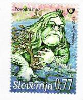 2129/ Slowenien Slovenia Slovenie 2011 Mi.No. 900 ** MNH Mythology Sagen - Water Man - Wasserman - Mythologie