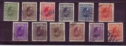 KING ALEXANDER-SET-SHS-YUGOSLAVIA-1926 - Usati