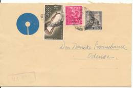 India Cover Sent Air Mail To Denmark 22-2-1972 - Lettres & Documents