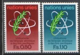 UN / Genf - Mi-Nr 70/71 Postfrisch / MNH ** (o196) - Unused Stamps