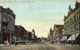 Shreveport LA Texas Street 1905 Postcard - Shreveport