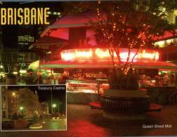 (468) Australia - QLD - Brisbane City At Night Queen Street Mall - Brisbane