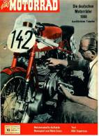 Zeitschrift  "Das Motorrad" 10 / 1958 Mit : Test NSU Supermax - Deutsche Motorräder 1958 Typentabellen - Automobili & Trasporti