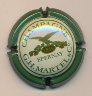 **Capsule, Muselet : Champagne, G.H. MARTEL & Co, Epernay (Marne) - Martel GH