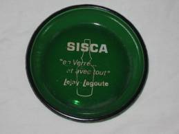 CENDRIER EN VERRE SISCA LEGAU LAGOUTE - Ashtrays