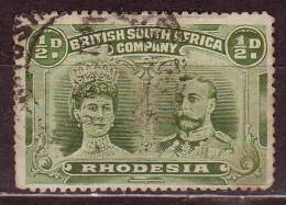 - RHODESIE DU SUD - 1910 - YT N° 21  - Oblitéré - Marie Et Georges V - Southern Rhodesia (...-1964)