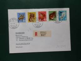 29/811    LETTRE  SUISSE - Nager