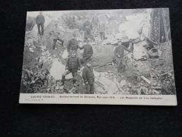 Bombardement De Bergues Mai - Juin 1915. Les Magasins De Vins Delegher. - Bergues