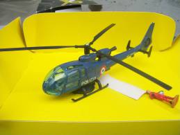 SOLIDO - 381A HELICO GAZELLE POLIZIA Scala 1/43 - Luchtvaart