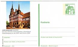 Germany(West)-Postal Stationery Illustrated- "Duderstadt (Eichsfeld)" (unused) - Illustrated Postcards - Mint