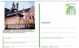 Germany(West)-Postal Stationery Illustrated- "Dusseldorf- Denkmal Des Dusseldorfer Kurfursten Johann Wilhelm" (unused) - Illustrated Postcards - Mint