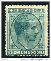 ALFONSO XII, 1878, 50 CTS* - Unused Stamps
