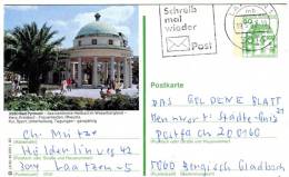 Germany(West)-Postal Stationery Illustrated- "Bad Pyrmont-das Beruhmte Heilbad Im Weserbergland-Herz, Kreislauf"(posted) - Illustrated Postcards - Used