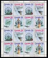 Canada MNH Scott #1102a Sheet Of 16 34c Science And Technology - Canada Day - Full Sheets & Multiples