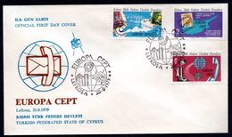 1979 NORTH CYPRUS EUROPA CEPT FDC - Lettres & Documents