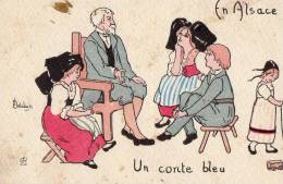 67 EN ALSACE - Un Conte Bleu - Illustrateurs "Delalain" - Other & Unclassified