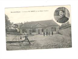 GRANDVILLIERS -  Aviateur G.GALY Sur  Son Biplan CAUDRON - - Grandvilliers