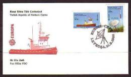 1988 NORTH CYPRUS EUROPA CEPT FDC - Covers & Documents