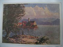 (1/1/75) AK Wasserburg Am Bodensee "nach Einem Gemälde Von A.Munding" - Wasserburg A. Bodensee