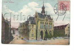 Erfurt (Allemagne, Thuringe) : Rathaus En 1909 (lebendig). - Erfurt