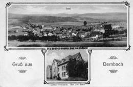 Gruss Aus Dernbach 1900 Gasthof Germania Postcard - Ohne Zuordnung