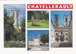 Cp , 86 , CHATELLERAULT , Multi-Vues - Chatellerault