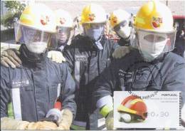 PORTUGAL (2008) - Maximum Card / Carte Maximum - ATM AMIEL - Bombeiro / Bombero / Firemen / Fire Fighter / Pompier - Cartes-maximum (CM)