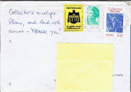 F Frankreich 1982 1986 Mi 2302 2554 Brief - Cartas & Documentos