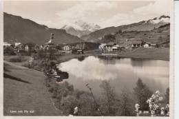 CH 7031 LAAX 1953, Kl. Klebereste Auf Der Rückseite - Laax