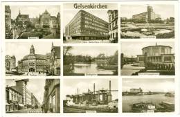 Gelsenkirchen, AK Mit 9 Kl. Ansichten, 1940 - Gelsenkirchen