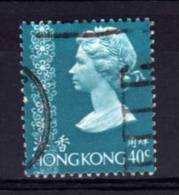 Hong Kong - 1975 - 40 Cents Definitive (Watermark Upright) - Used - Gebruikt