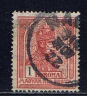 H+ Ungarn 1913 Mi 124 X Königsporträt - Used Stamps