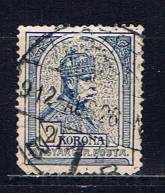 H+ Ungarn 1913 Mi 125 Königsporträt - Used Stamps