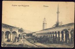 ALBANIA   TIRANA     " MARUBBI "             Old Postcard - Albanie