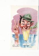 Humour Illustré Par Carrière , Double (alcool) - Carrière, Louis