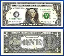 USA Etats Unis 1 Dollar 2009 Neuf UNC Mint Saint Louis H8 Suffix B United States America Skrill Paypal OK - Billets De La Federal Reserve (1928-...)