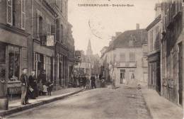 CP  CHENERAILLES GRANDE RUE   - ECRITE EN 1909 - Chenerailles