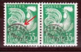 FRANCE VARIETE   N° YVERT  PREOBLITERES N° 118 TYPE COQ NEUFS LUXE - Unused Stamps