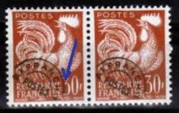 FRANCE VARIETE   N° YVERT  PREOBLITERES N° 115 TYPE COQ NEUFS LUXE - Unused Stamps