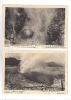 4 CPSM ITALIE - Volcan SOLFATARE Di POZZUOLI - Personnes Devant Les Cratères - Pozzuoli