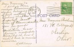 0916. Postal VALDOSTA (Ga) 1942. Lake Pancoast De Florida - Cartas & Documentos
