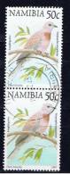 NAM+ Namibia 1997 Mi 881 Vogel (Paar) - Namibia (1990- ...)