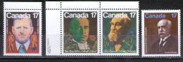 Canada Famous People MNH** - Lot. 981 - Gedenkausgaben