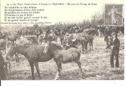 REPRODUCTION CPA - LA FOIRE SAINTE CROIX A LESSAY - Autres & Non Classés