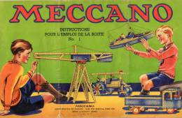 CATALOGUE MECCAN  Boite No 1 - Meccano