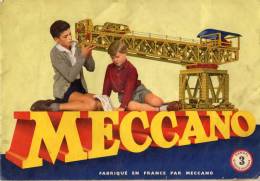 CATALOGUE MECCANO Boite No 3 - Meccano