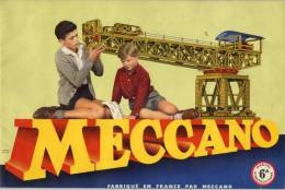 CATALOGUE MECCANO   Boite No 6A - Meccano